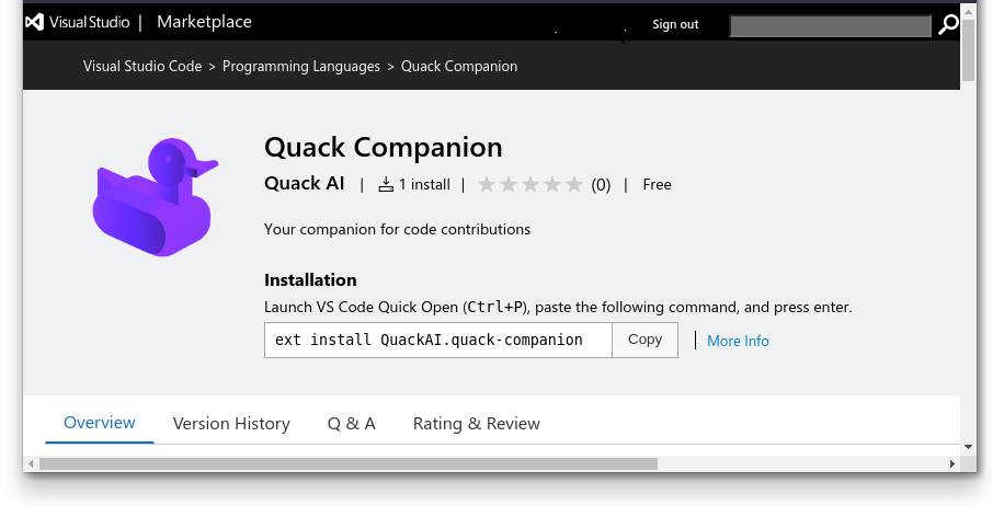 companion-vscode