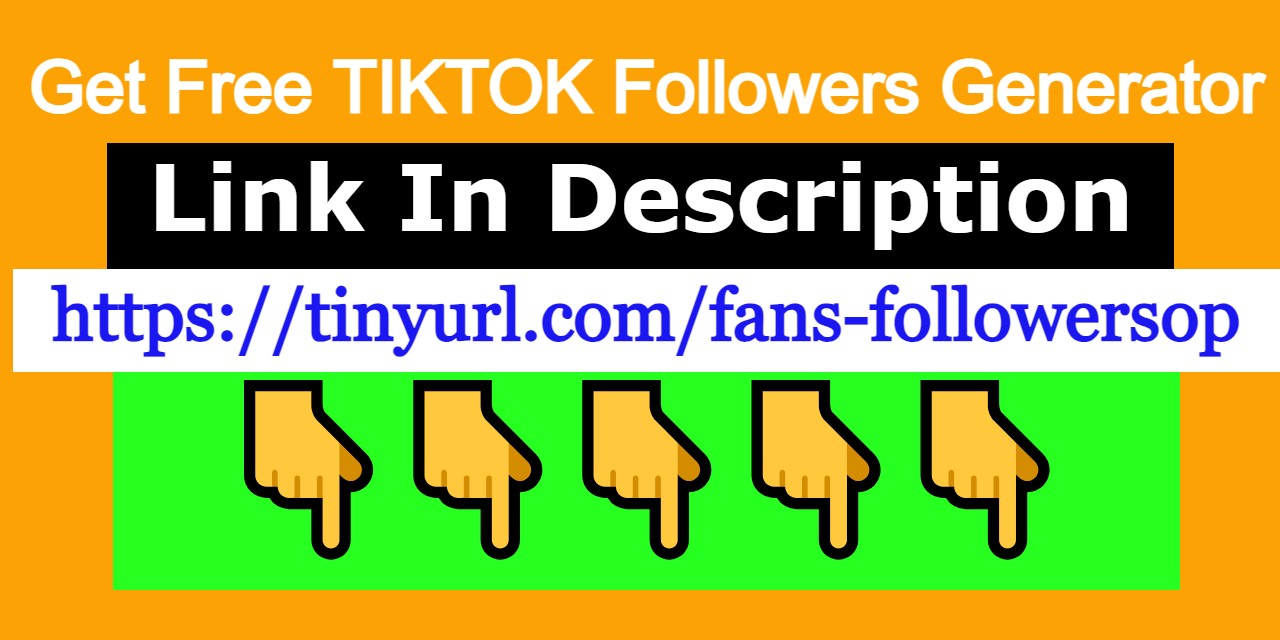 GitHub tenbd0he4wr3/freetiktok_followers Click This link https