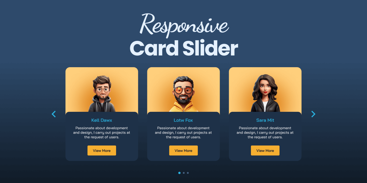 bedimcode/responsive-card-slider