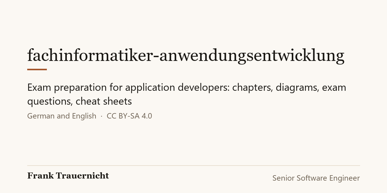 fachinformatiker-anwendungsentwicklung