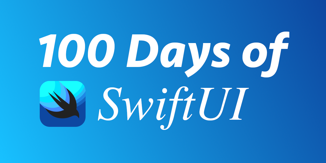 100daysofswiftui