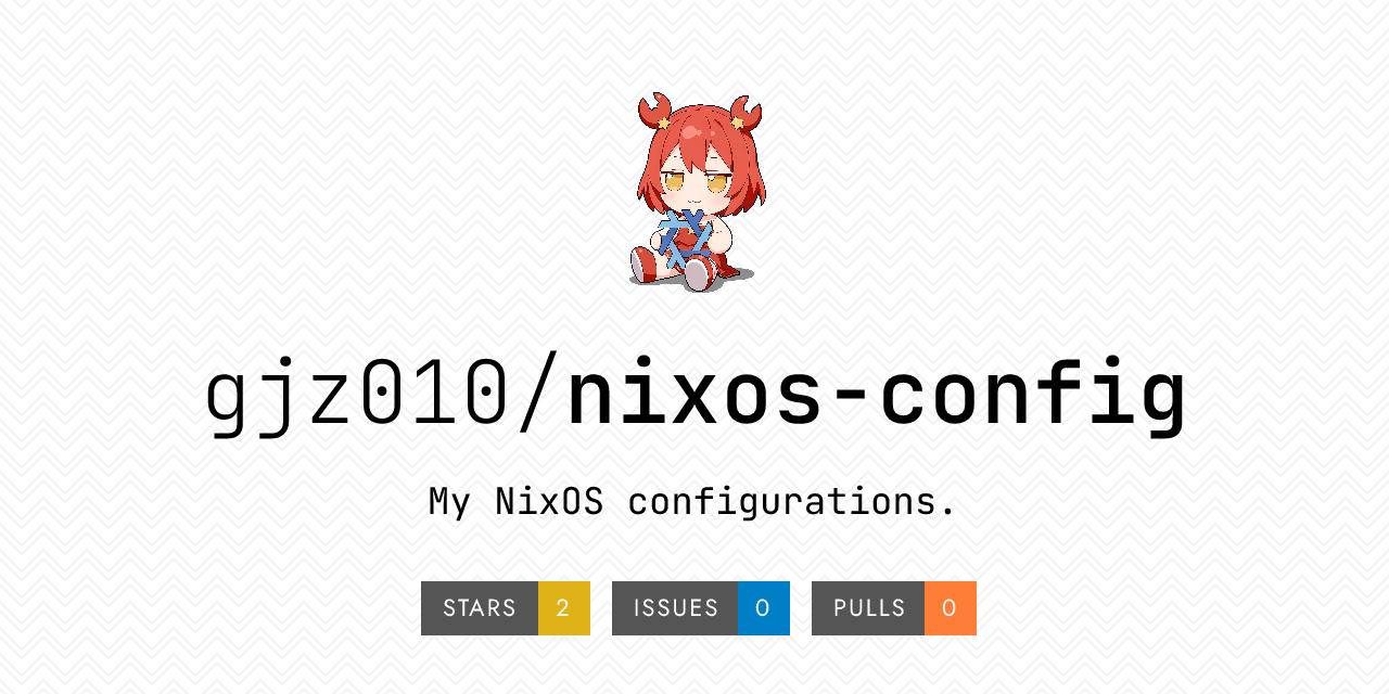 GitHub - gjz010/nixos-config: My NixOS configurations. · GitHub