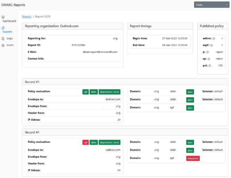 DMARC-SMTPTLS-Reports