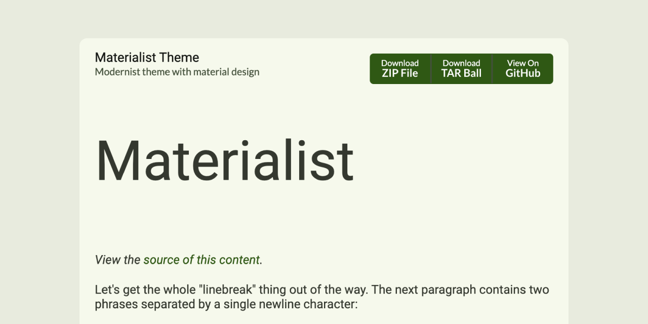 materialist-theme