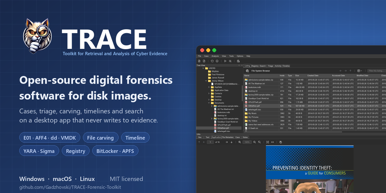 TRACE-Forensic-Toolkit