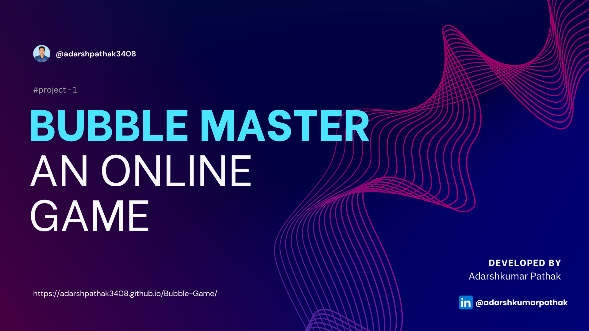 GitHub adarshpathak3408/BubbleGame "Dive into Bubble Master, a fun