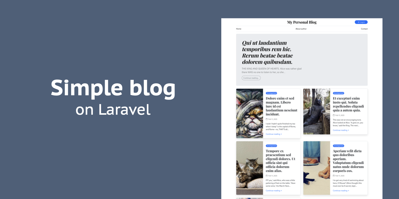 laravel-blog