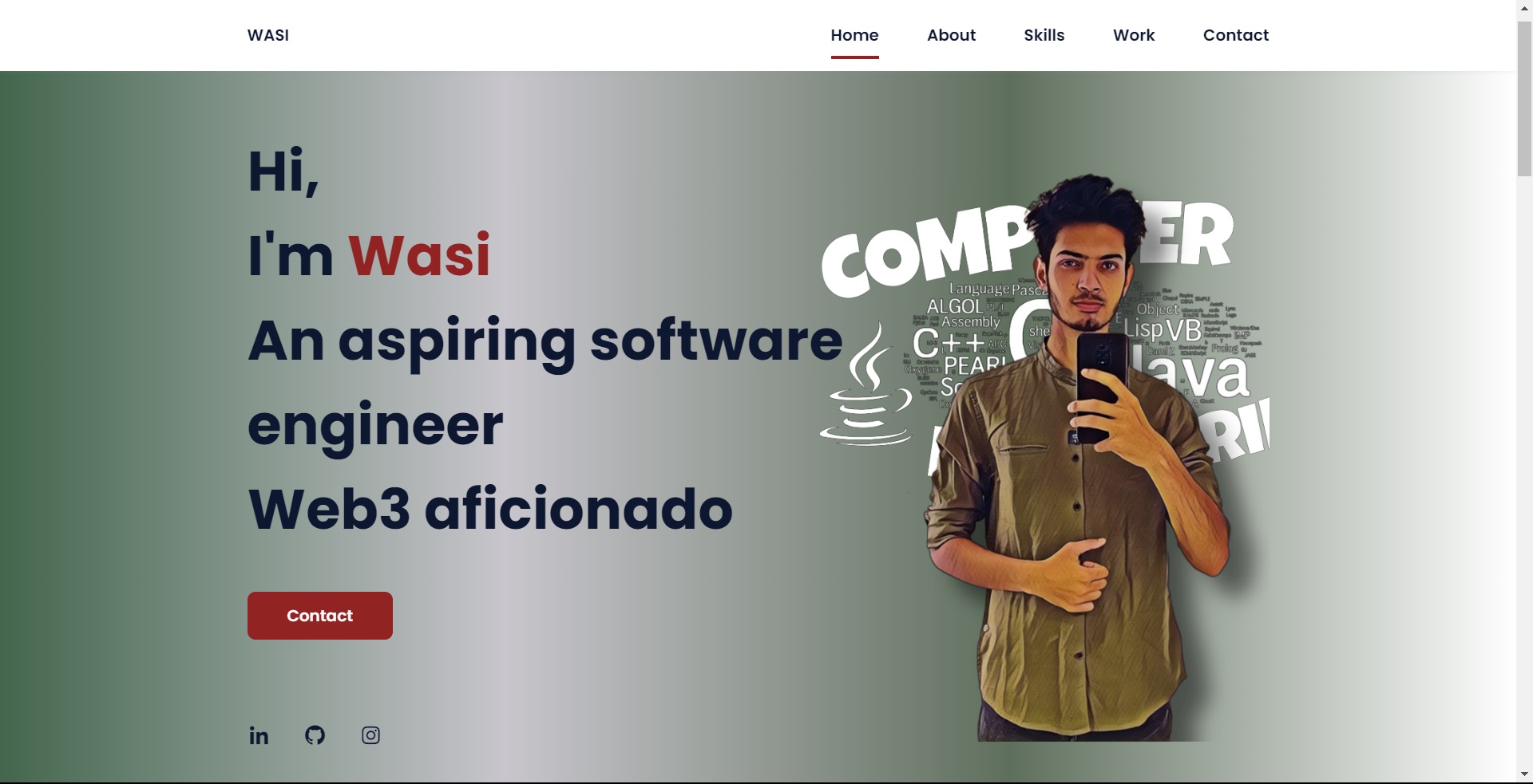 GitHub - reallywasi/Portfolio_Website: My personal portfolio website ...