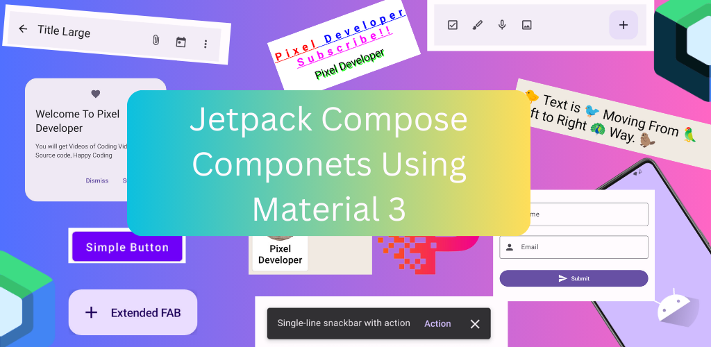 Material Design 3 in Compose, Jetpack Compose