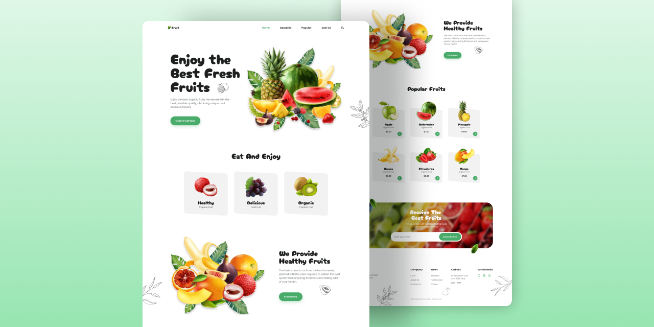 responsive-fruit-website