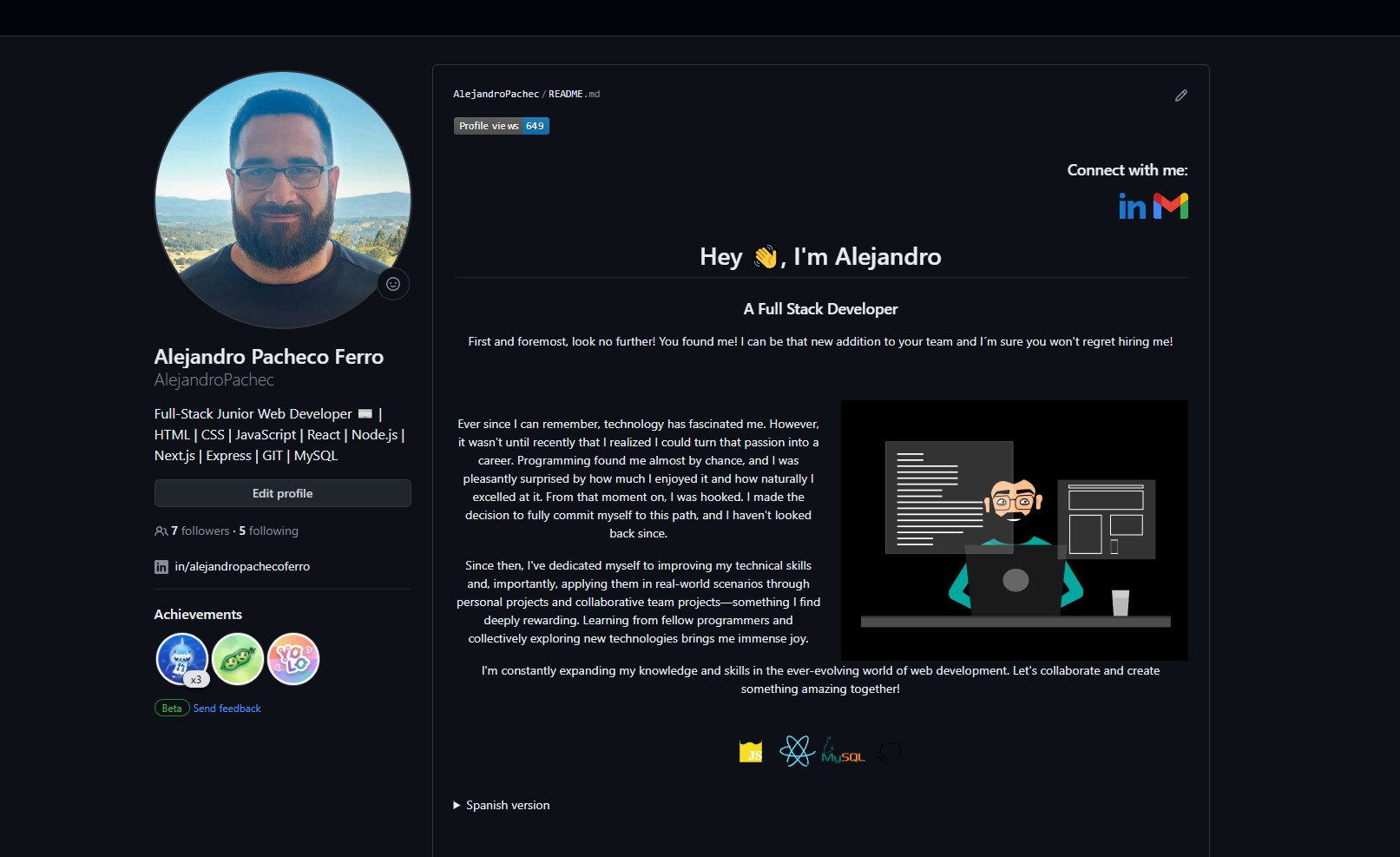 GitHub - AlejandroPachec/AlejandroPachec: Config files for my GitHub ...