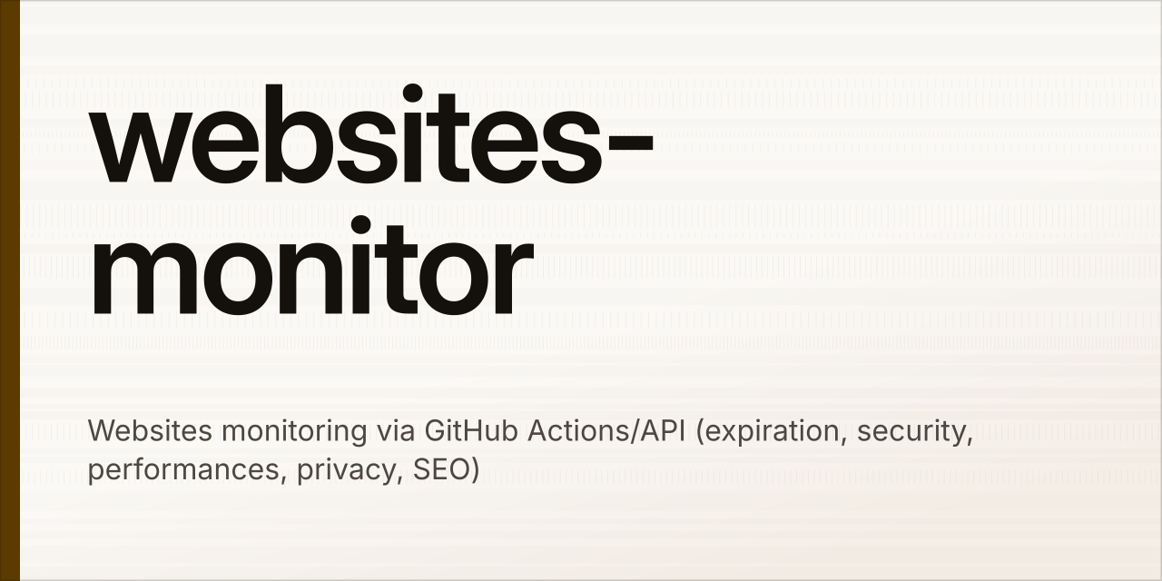 websites-monitor