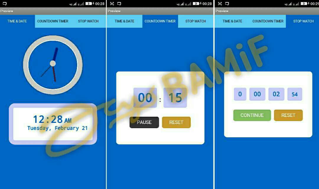 GitHub - thebmubarak/3-in-one-clock: 3 in one clock app designed with ...