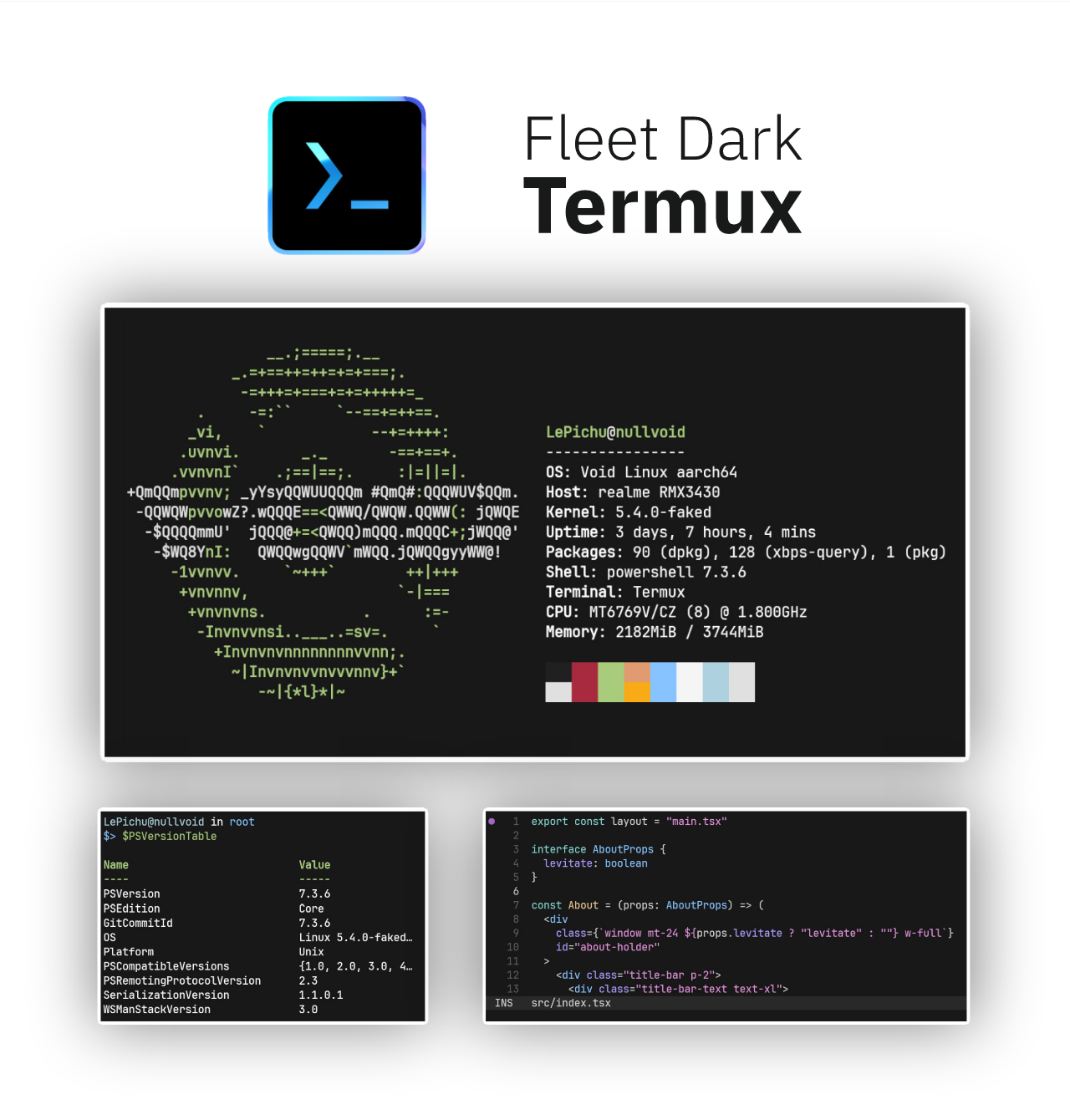 GitHub - LePichu/fleet-dark-termux: JetBrains' Fleet IDE Dark Theme for ...
