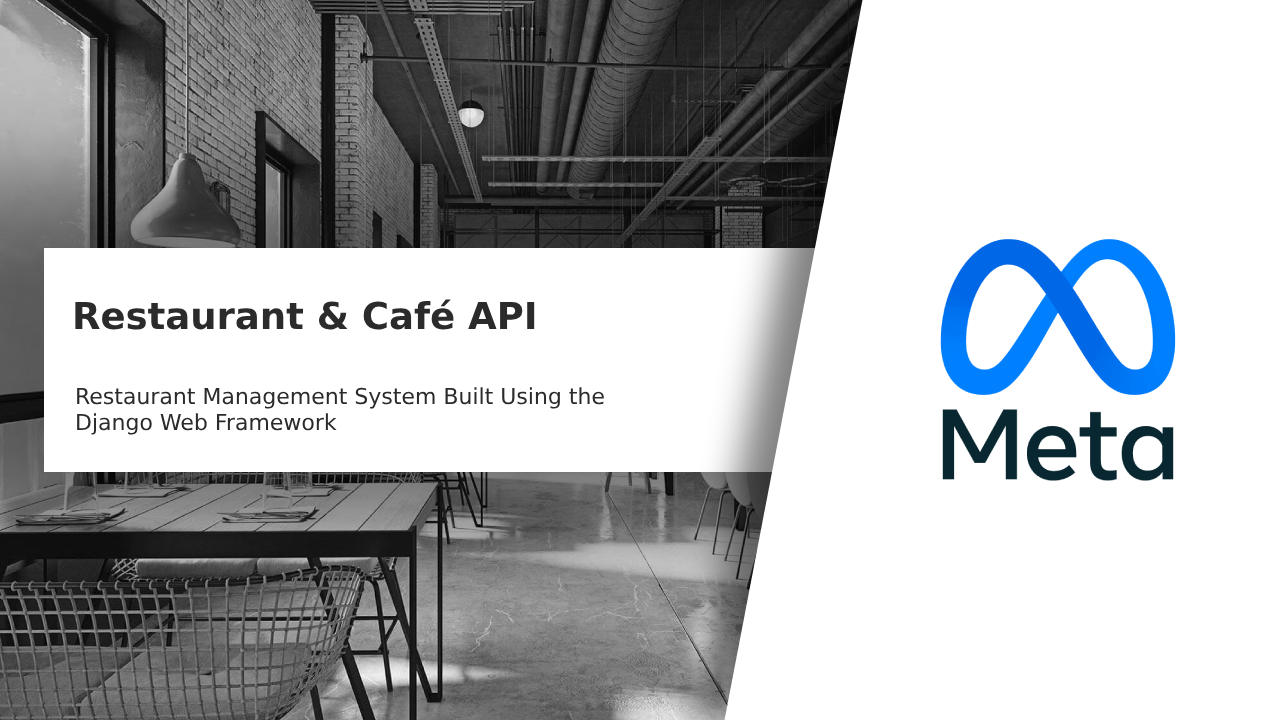 Restaurant-and-Cafe-API