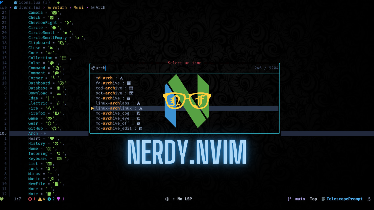 nerdy.nvim