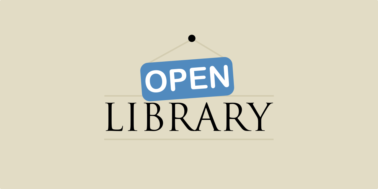 Open Library. Open issue