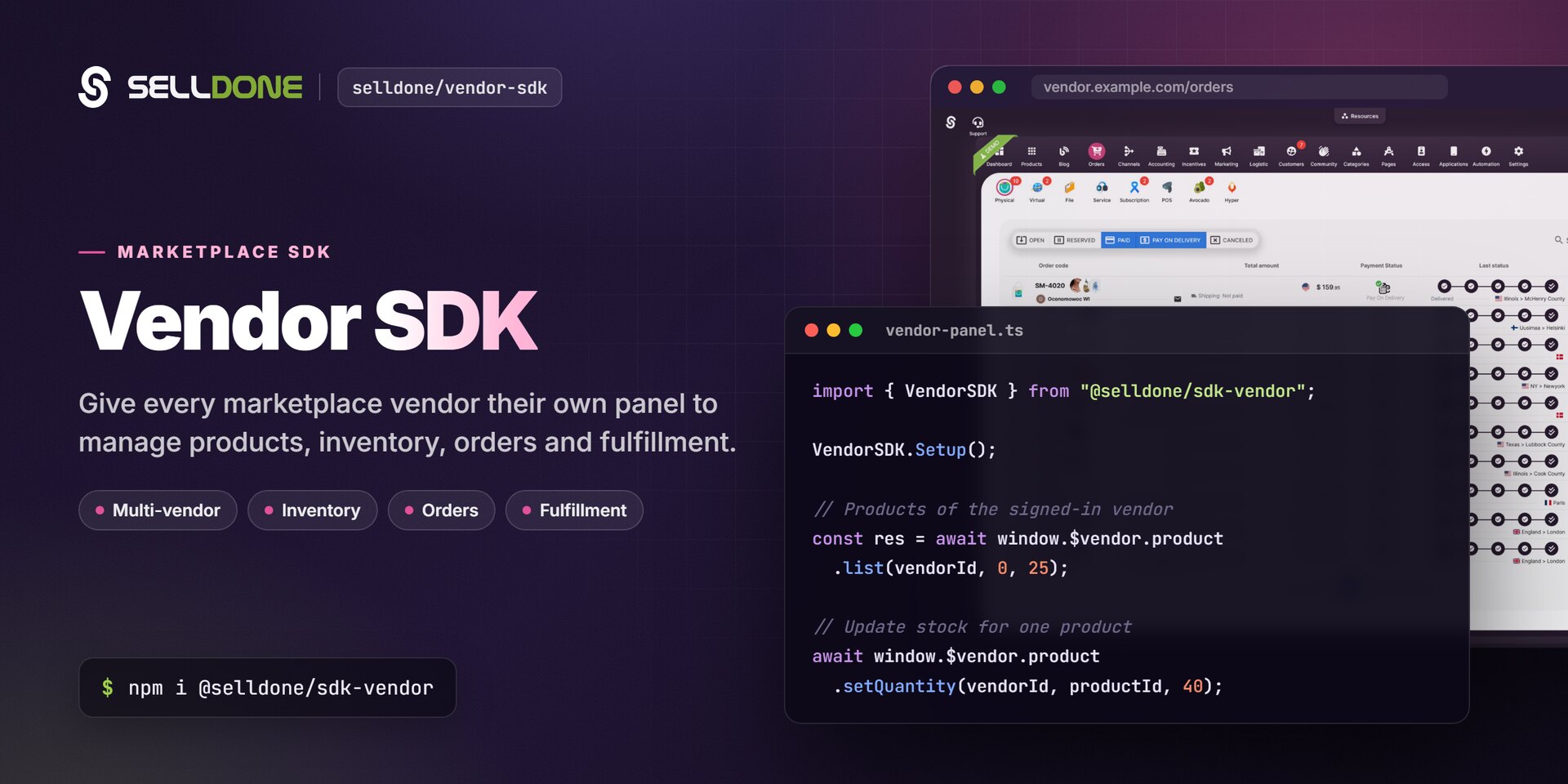 vendor-sdk