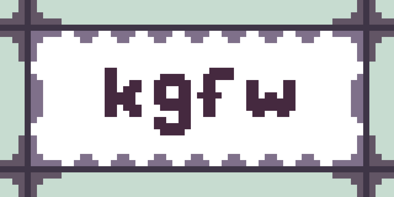 GitHub - krisvers/kgfw: krisvers' Game Framework written in C.