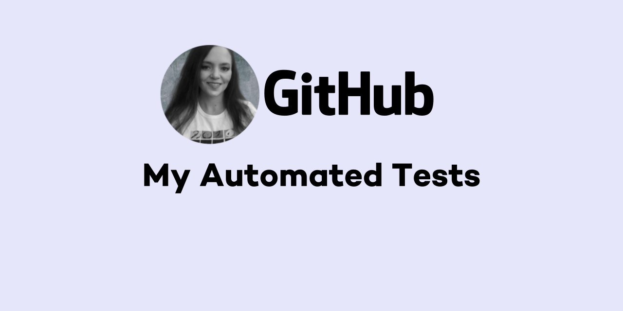 GitHub - smahony/portfolio: My automated testing suites
