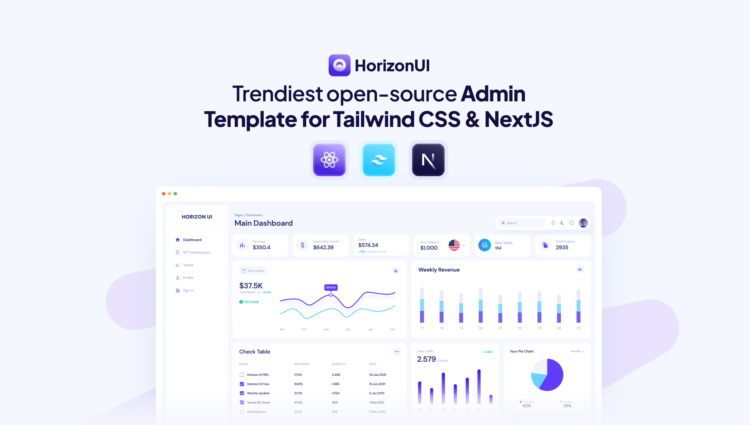 GitHub - horizon-ui/horizon-tailwind-react-nextjs: Horizon UI Tailwind ...