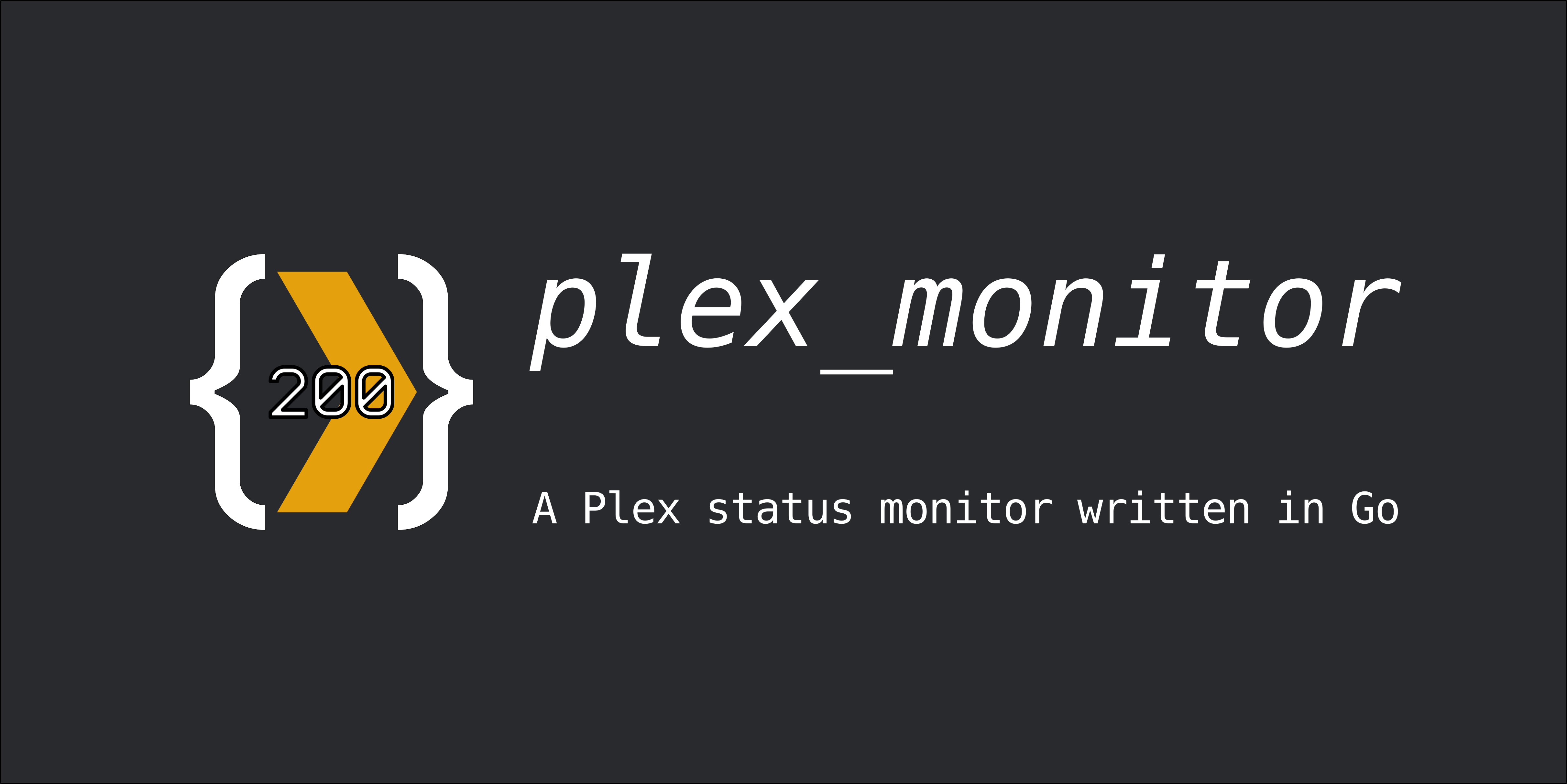 GitHub - bwhitehead0/plex_monitor: Standalone Plex monitor written in Go