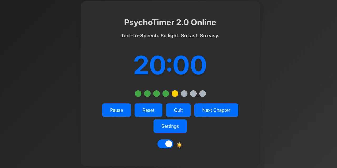 PsychoTimer