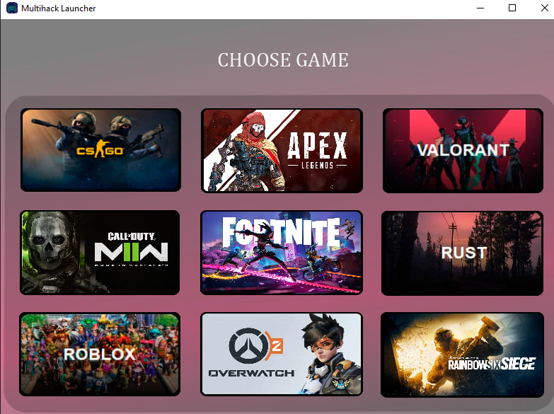 MultiHack-Launcher