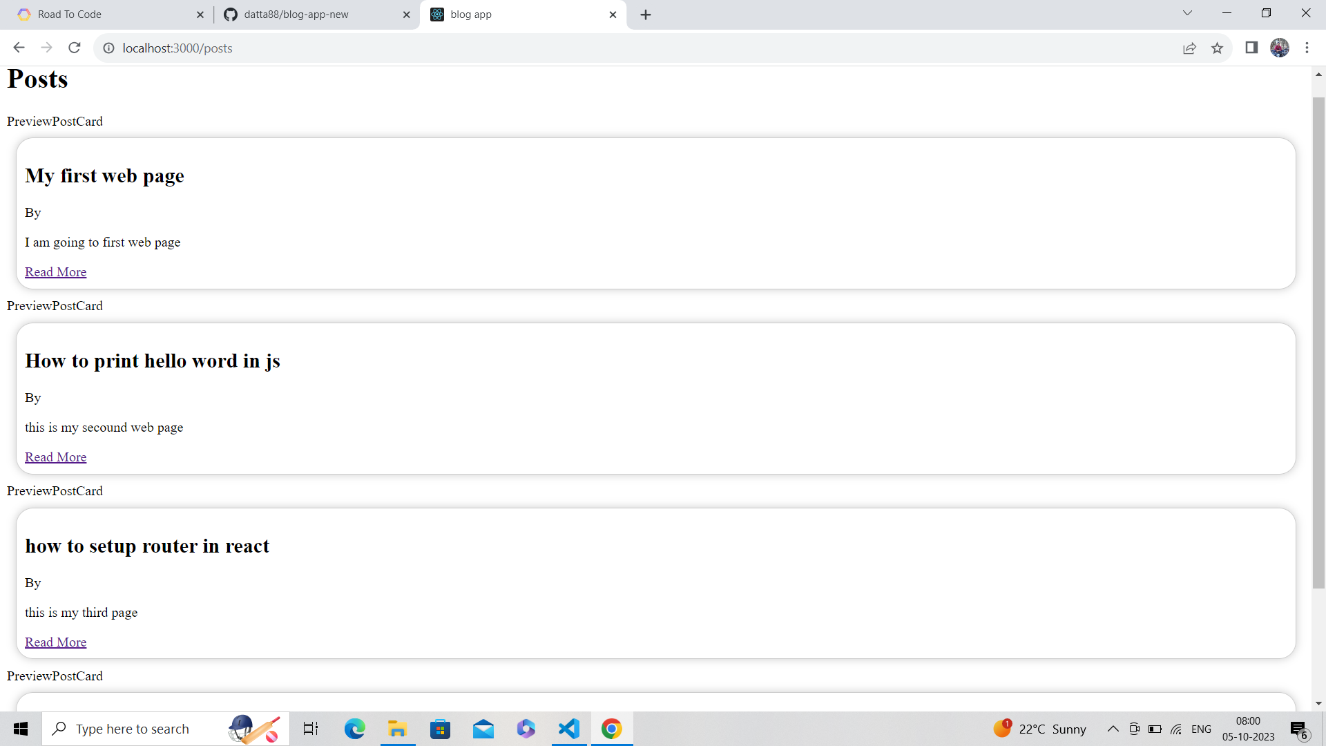 Github Datta88 Blog App