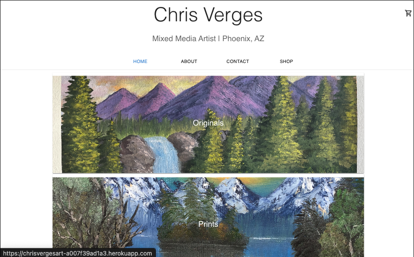 GitHub - cverges1/art-store: An e-commerce site for my personal artwork