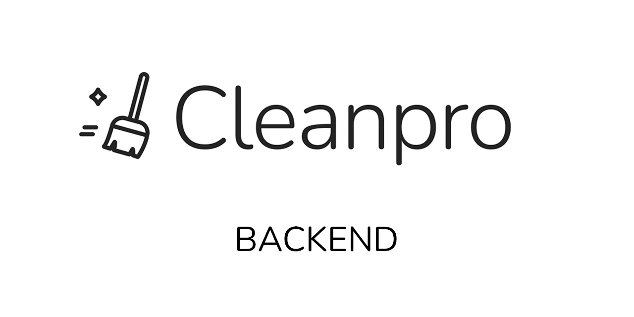 GitHub CleanproService/backend Backend of "Cleanpro" MVP webservice