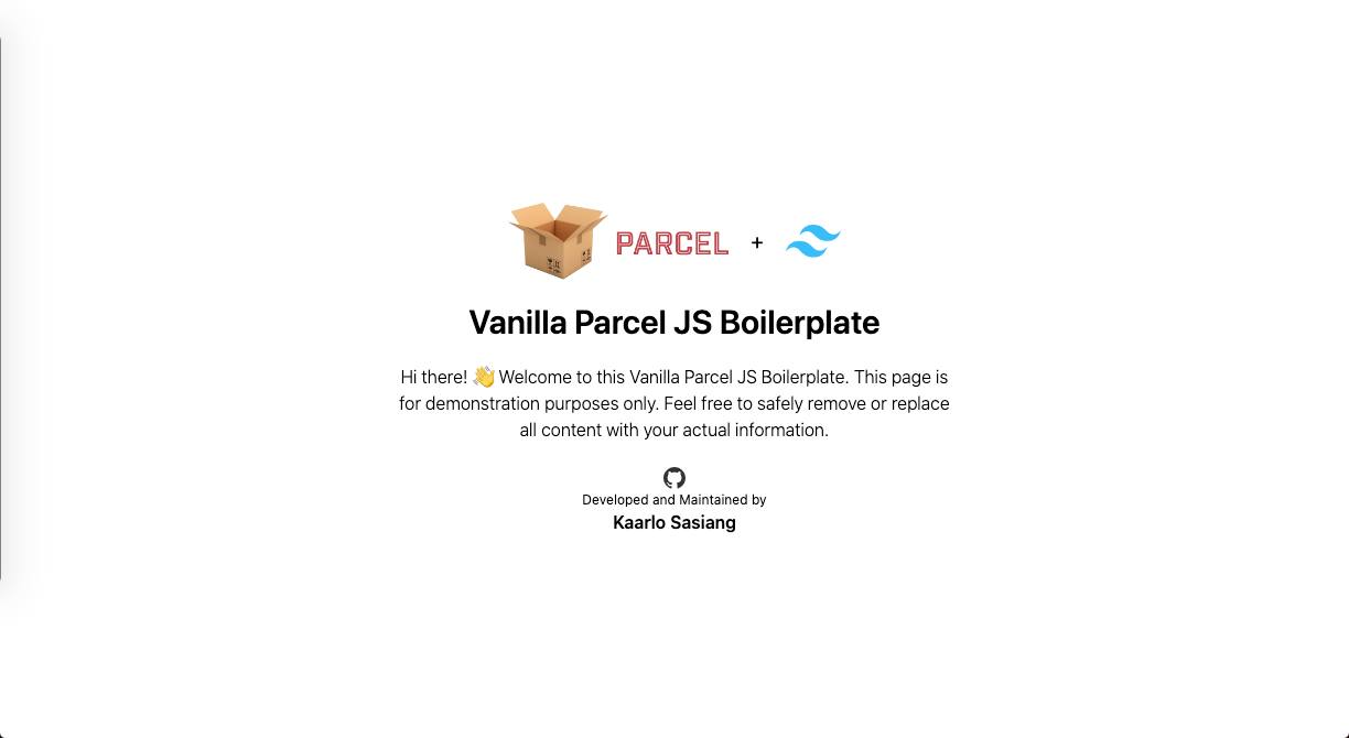 parceljs-boilerplate