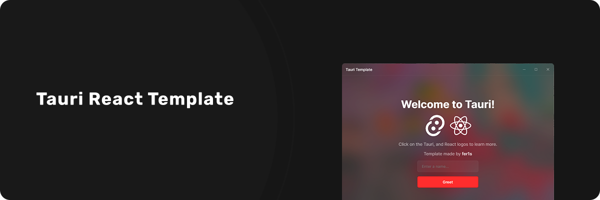 tauri-react-template