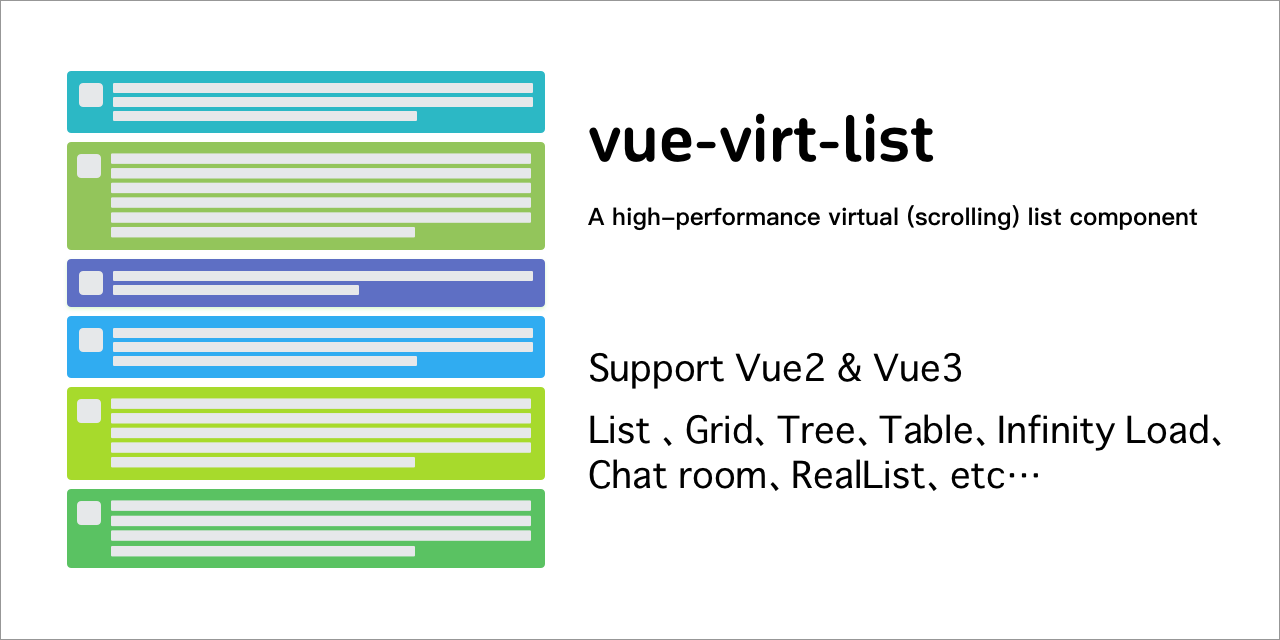 vue-virt-list