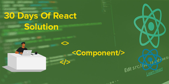 30-Days-Of-React-Solution