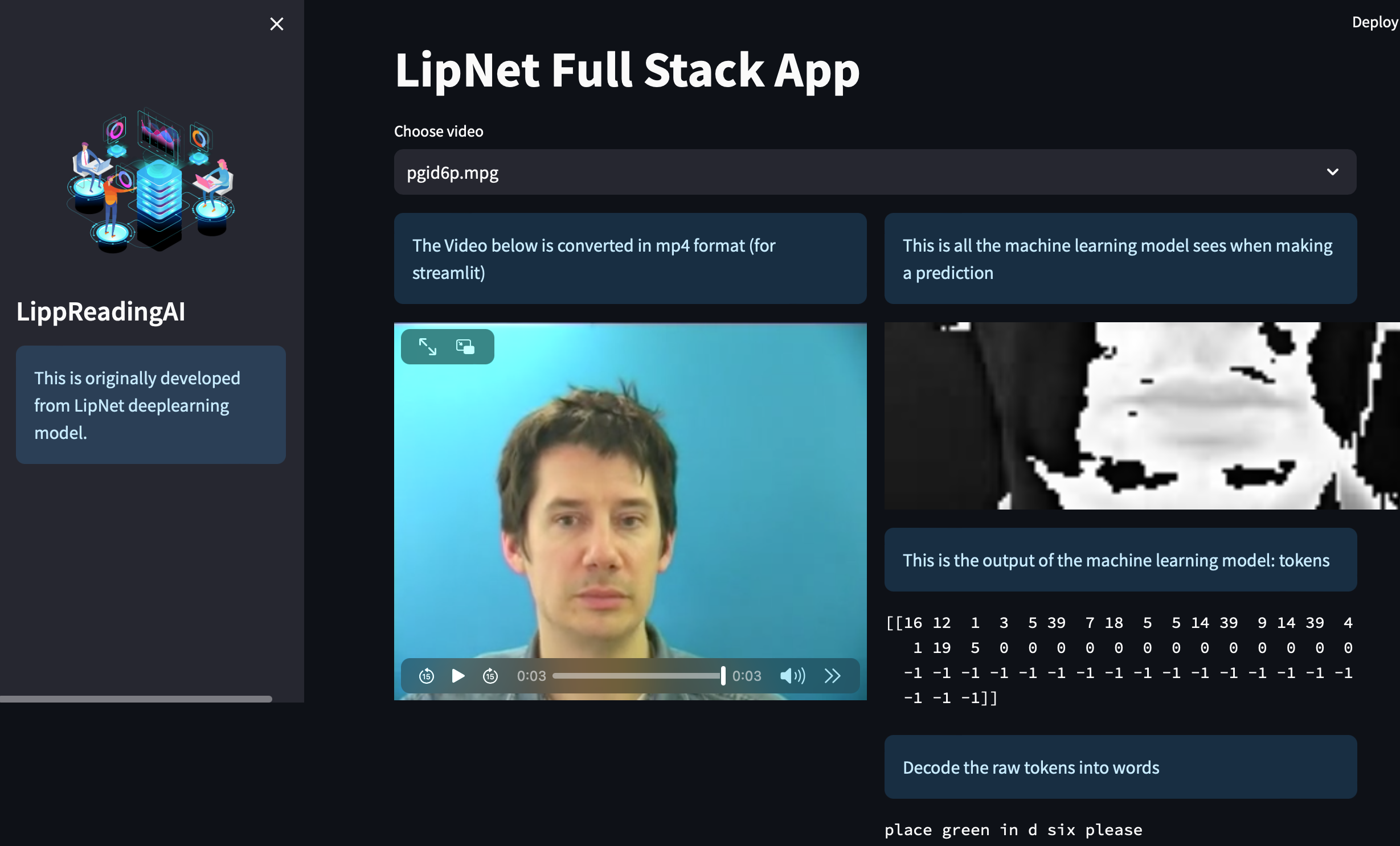 GitHub - TobiasMaissen/LipNet_Tensorflow