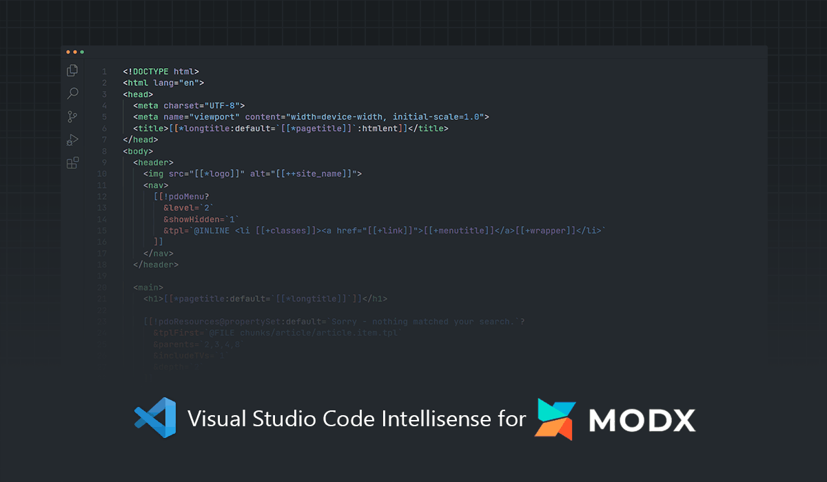 vscode-modx