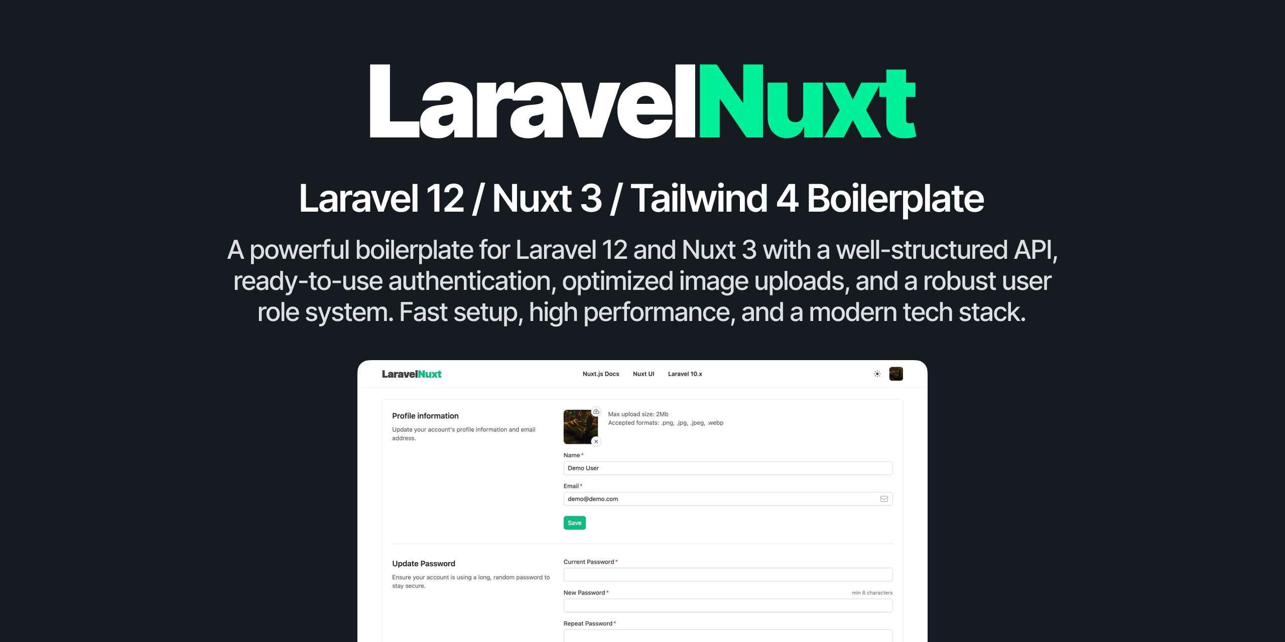 laravel-nuxt