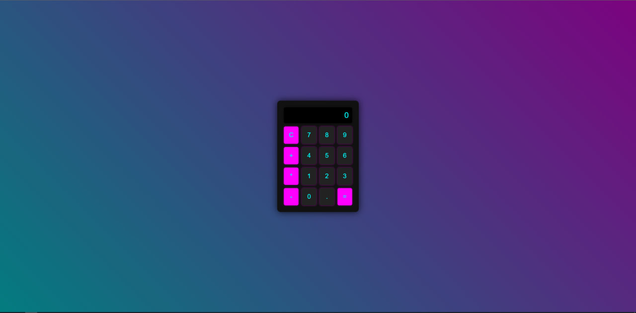 Simple Online Calculator Created With jQuery