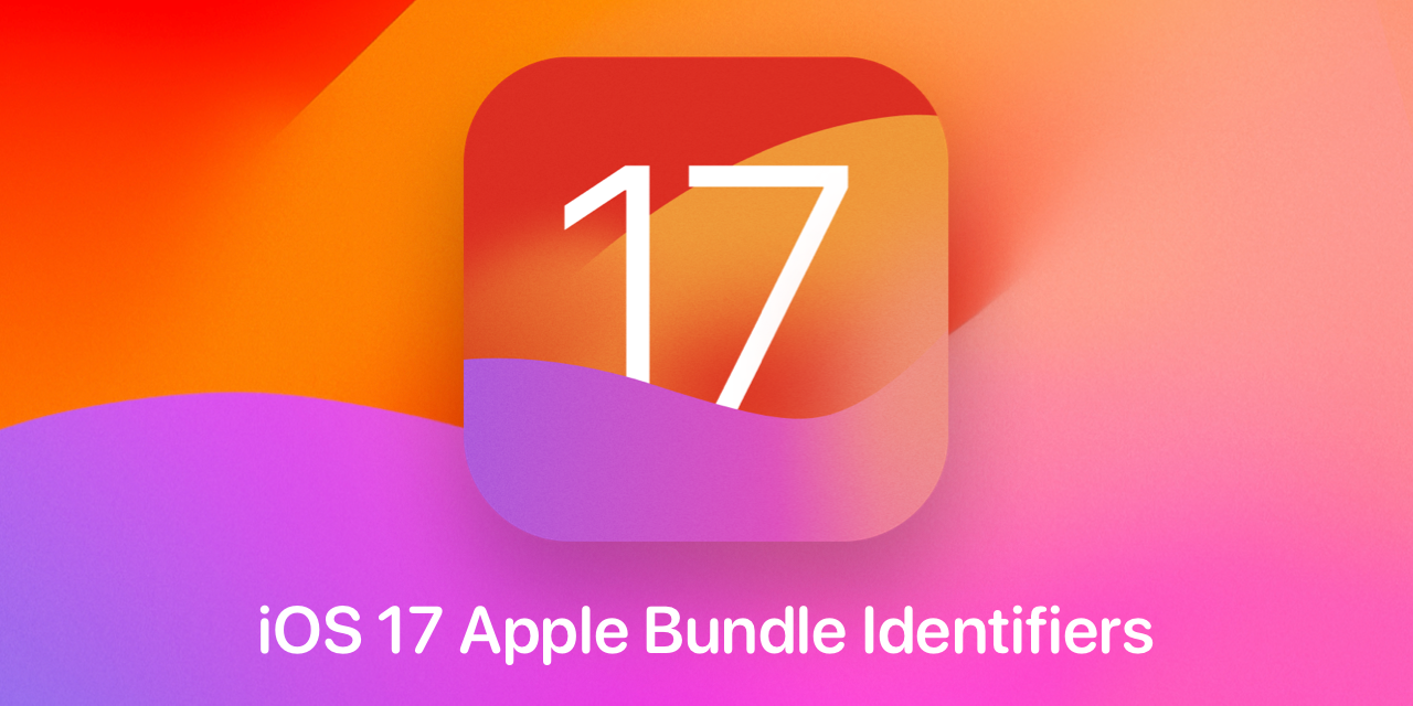 joeblau/apple-bundle-identifiers