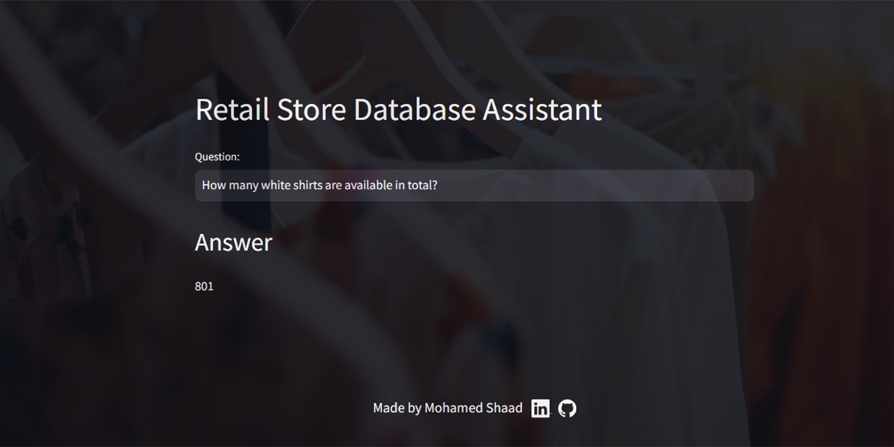 Retail-Store-Database-Assistant