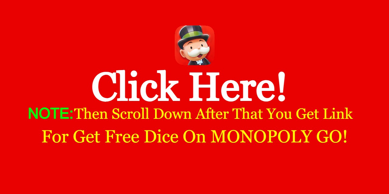 monopoly go free dice no verification reddit ios