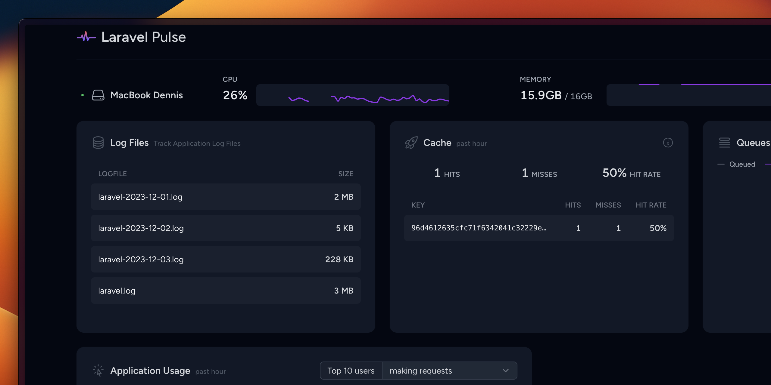 Github Denniseilanderpulse Log Files A Lightweight Laravel Pulse