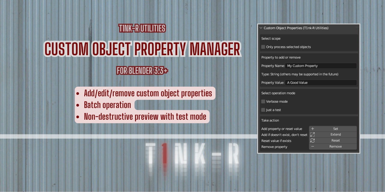 Custom-Object-Property-Manager