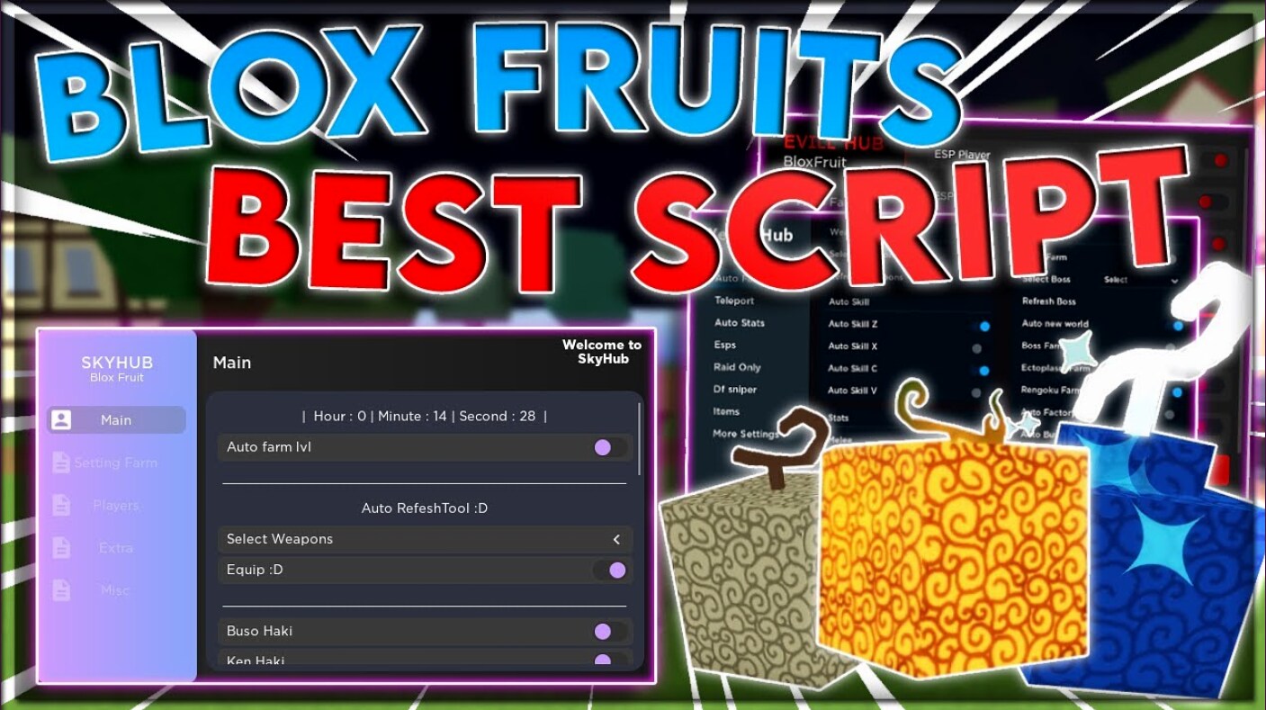 script de chover frutas blox fruits