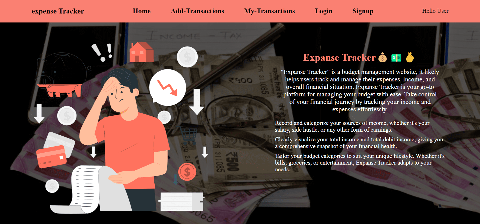 Github Pournimaanjole Expense Tracker