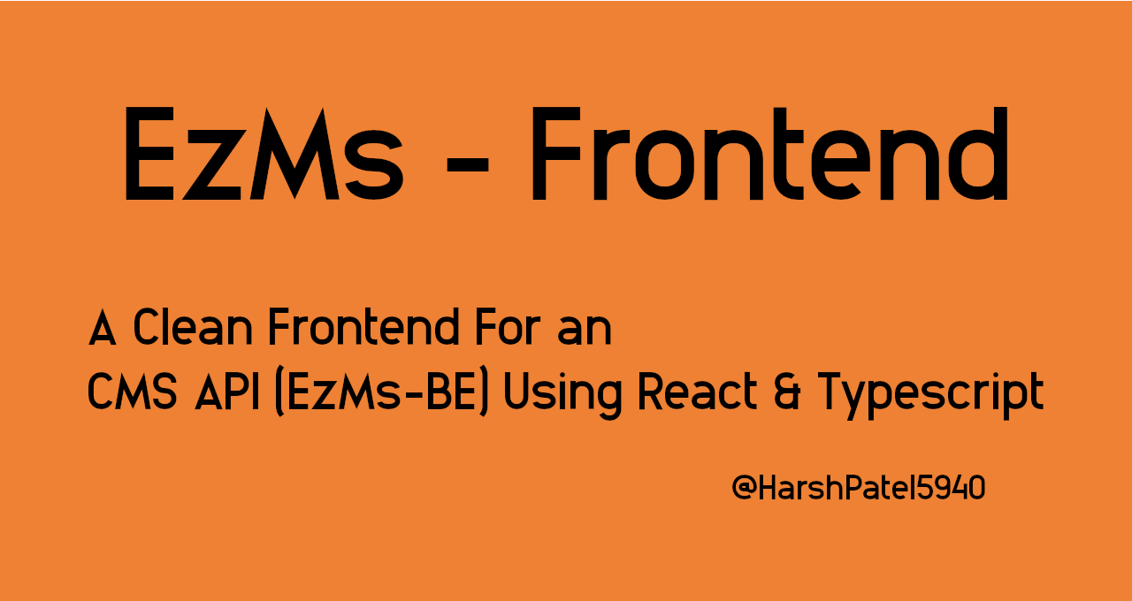 EzMs-Frontend