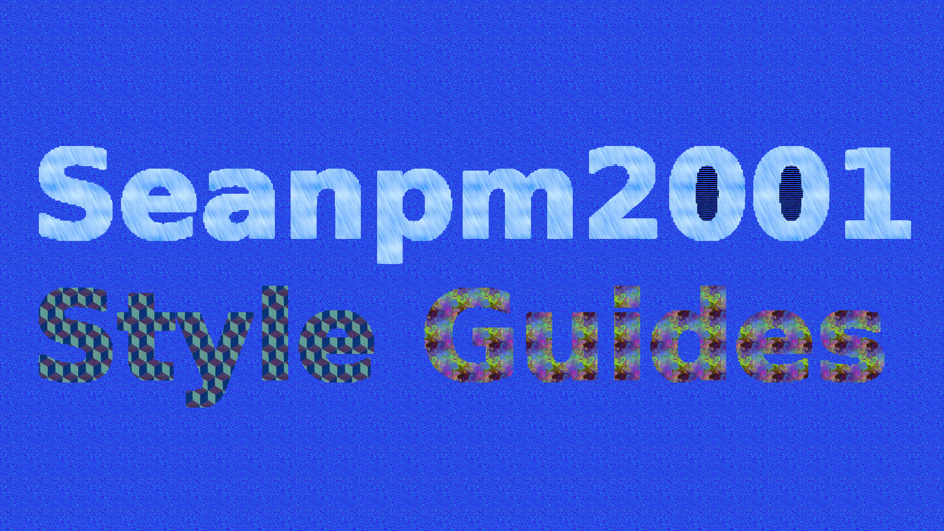 Seanpm2001-StyleGuides