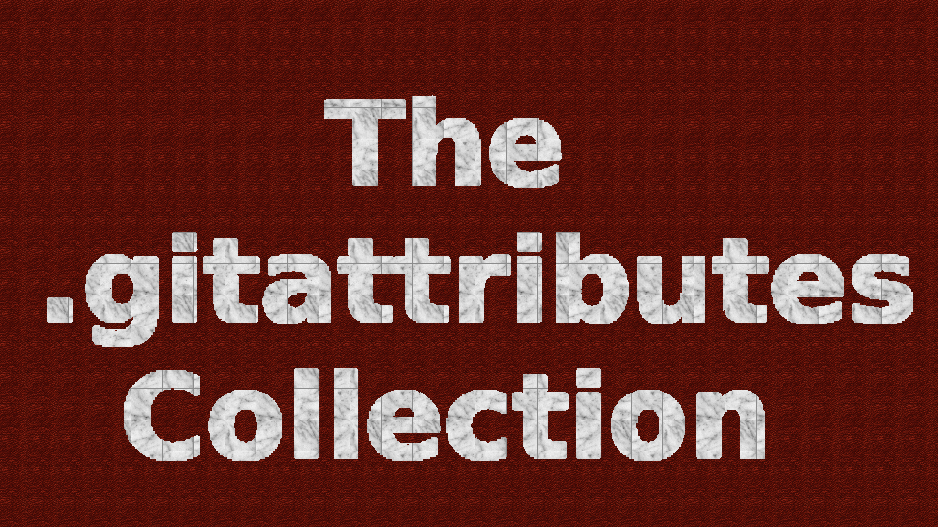 gitattributes-collection