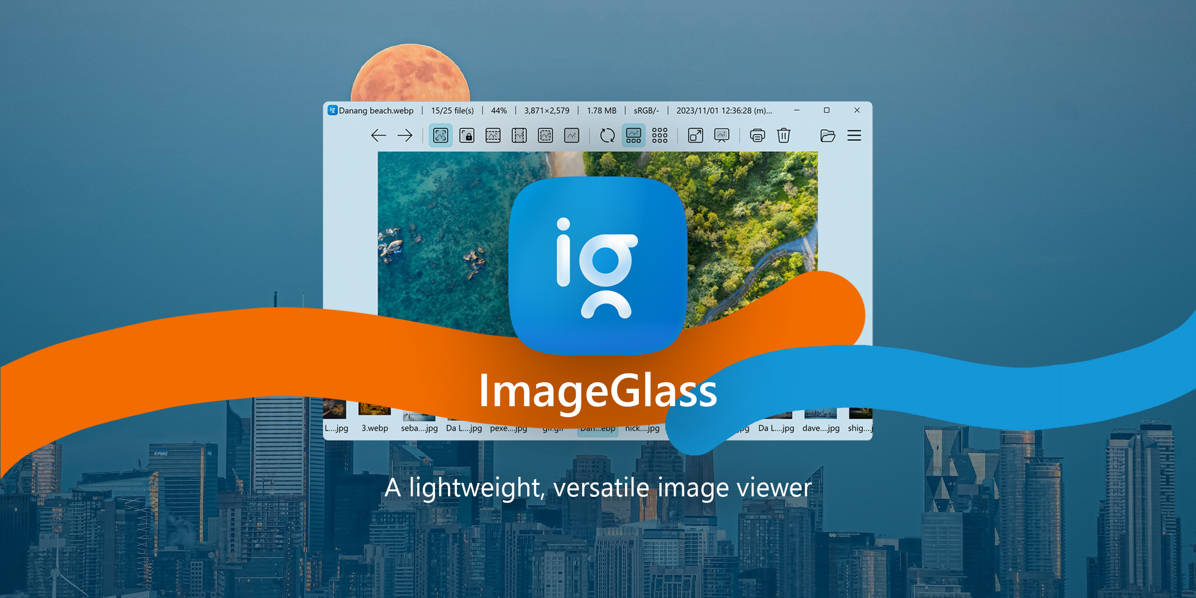 ImageGlass is a lightweight software designed for seamless viewing of images in a clean and intuitive interface. With support for over 80 common image